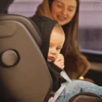 Taxi with car seat in Boston for airport and city rides