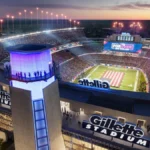 Gillette Stadium during World Cup 2026 with Northeastern Limo luxury transportation