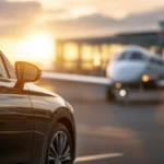 Luxury car service from Boston Logan Airport to Hyannis with professional chauffeurs