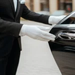 Luxury car service from Boston Logan Airport to Cape Cod with professional chauffeur
